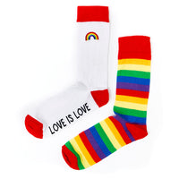Pride Socks Set - two pairs in a gift box, size 6-11