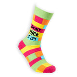 Don't Fuck It Up socks size 6-11 NSFW