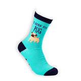 I love my Pug novelty socks size 4-8