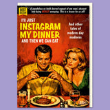 Dean Morris Cards (US Duties and Taxes Paid) - Instagram my dinner Greeting Card