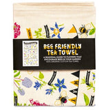 Bee Friendly towel - tea towel by Stuart Gardiner Design