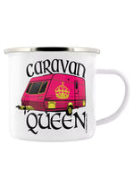 Caravan Queen Enamel Mug
