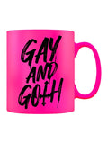 Gay & Goth pink Neon Mug