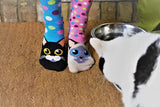 Catwalk - 6 cat themed odd socks