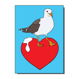 Bite Your Granny - I Love Seagulls Greetings Card 
