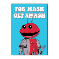 Mash Get Smash Alien Card