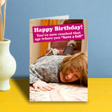 Dean Morris Cards (US Duties and Taxes Paid) - Have a fall female Greeting Card