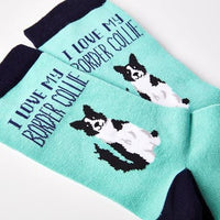 I love my Border Collie novelty socks size 4-8