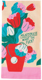 Menopause What the F*ck Tea Towel by Blue Q