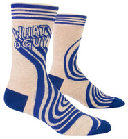 What a Guy Men's Socks by Blue Q