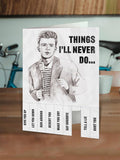 Brainbox Candy - Funny Greetings Card - I'll Never Do by Brainbox Candy