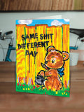 Brainbox Candy - Funny Birthday Card- Same Shit Different Dayby Magda Archer