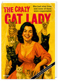Dean Morris Cards (US Duties and Taxes Paid) - Crazy cat lady Greeting Card
