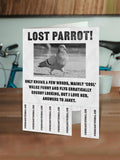 Brainbox Candy - Funny Greetings Card - Lost Parrot by Brainbox Candy
