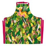 Greens Aren't Boring Unisex Cotton Apron by Blue Q