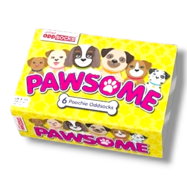 Pawsome - 3 pair socks gift set