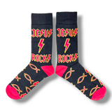 Jesus Rocks Socks