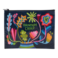 Random Crap Zipper Pouch by BlueQ