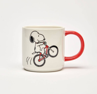 Peanuts - Snoopy & Woodstock - Born to Ridel Mug