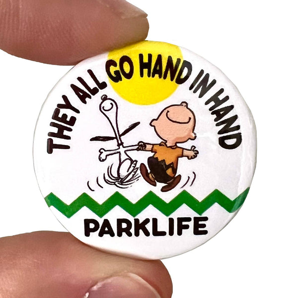 Parklife Blur Inspired Button Pin Badge 