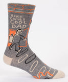 Here Comes Cool Dad Men's Socks by Blue Q