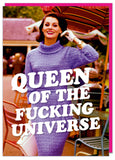Dean Morris Cards (US Duties and Taxes Paid) - Queen of the f'ing universe Greeting Card