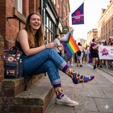 Ally Women's Crew Socks by Fabdaz