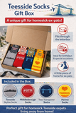 Teesside socks - four pairs - letterbox gift set