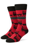 S&DR Bicentenary Socks - Locomotion No1 Railway Anniversary Socks UK 6–11