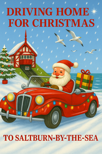 Driving Home For Christmas (to Saltburn-by-the-Sea) - Christmas Card