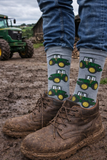 Tractors men's novelty socks