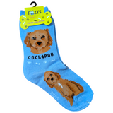 FOOZYS Fun Socks - Cockapoo dog socks - one size adults