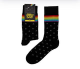 Sunny Side Down socks - inspired by Pink Floyd