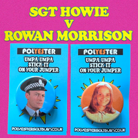 Summerisle badge set - 8 Wicker Man inspired pins