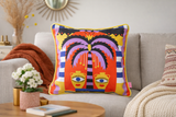 Palm Vase arty Cushion cover