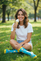 Lemon Top Ice Cream socks