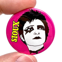Siouxsie Sioux Early Punk Badge