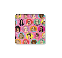 Iconic Women square Coaster 