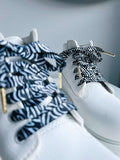 Classic Zebra shoelaces from The Shoelace Brand of Stockholm