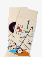 Composition VIII Kandinsky socks