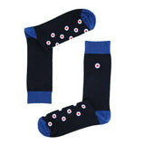 Licensed RAF Roundel combed cotton socks