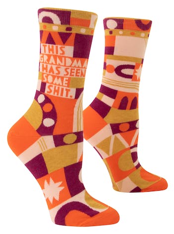 This Grandma has seen some Shit Women's Socks by Blue Q