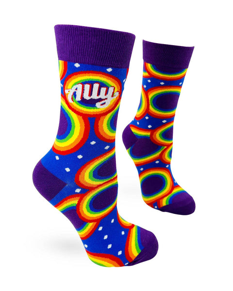 Ally women's Novelty Crew Socks