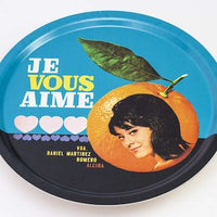 Je Vous Aime vintage advertising tray