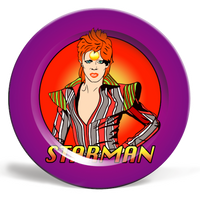 Starman small plate by Bite Your Granny & Art Wow