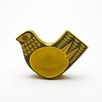 Magpie x Hornsea small yellow ceramic Bird Dish