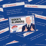 Biden's Blunders: true or false trivia game