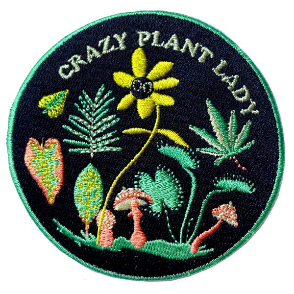 Groovy Things co - Crazy Plant Lady Patch