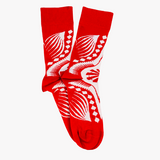 Dashiki Red socks by Afropop