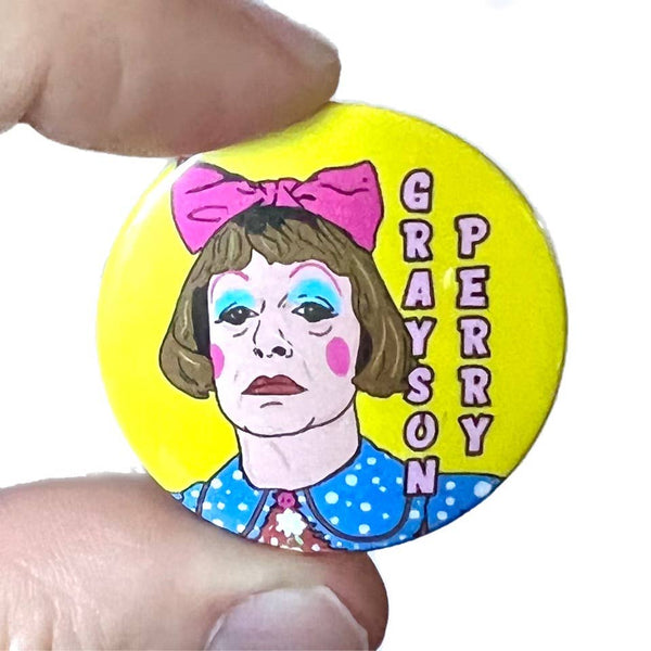 Grayson Perry Inspired Badge